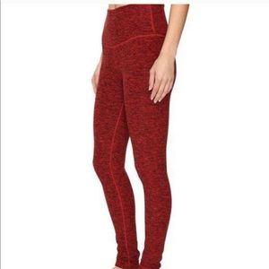 Beyond Yoga SpaceDye Red Leggings